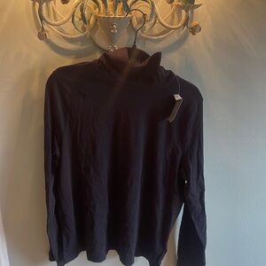 J Crew black turtleneck XXL NWT